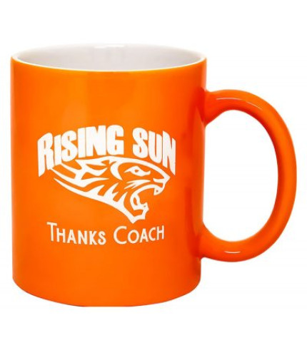 Coffee Mug - Bright Orange