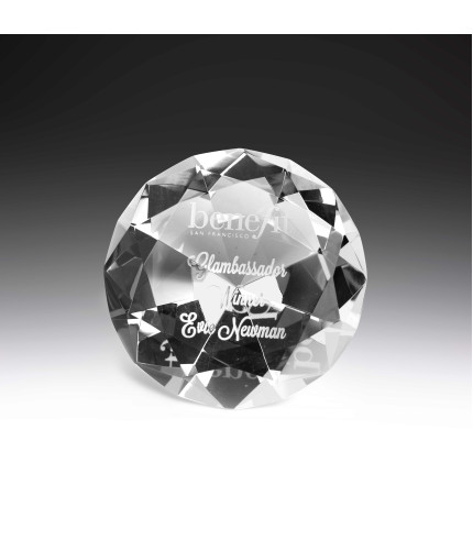 Distinct Corp - Paper Weight - Diamond Crystal 100mm