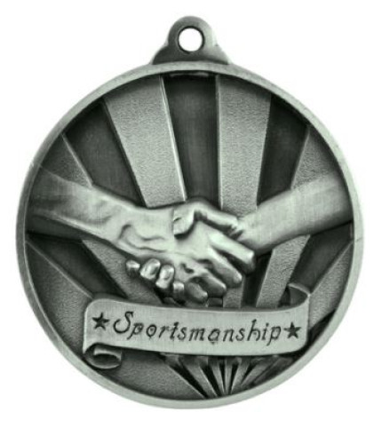 Sunrise Sportsmanship Medal - 50mm