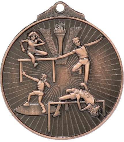 Track and Field Medal - 52mm G/S/B