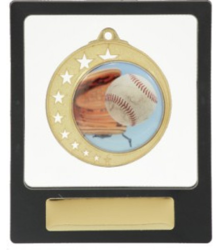 Medal Case - Illusion with Panel up to 90mm
