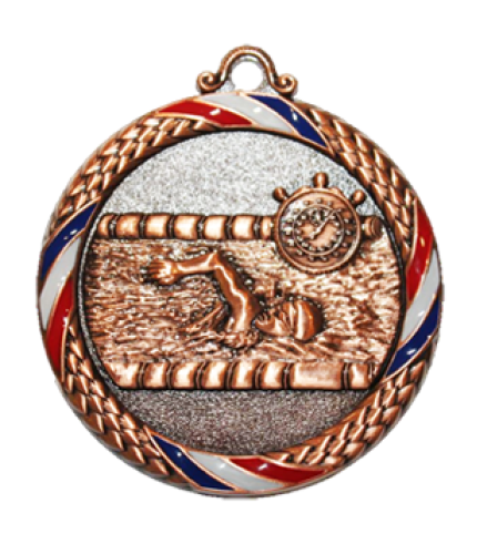 Ace Rope Ring Medal - Swimming